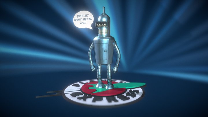 Bender 3D Model