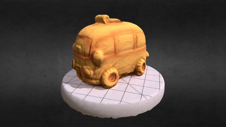 Машинка 3D Model