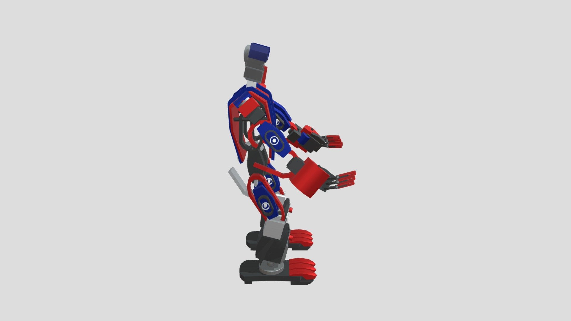 Red_Robot - 3D model by Sanjeev (@sanje6080j) [d424dba] - Sketchfab