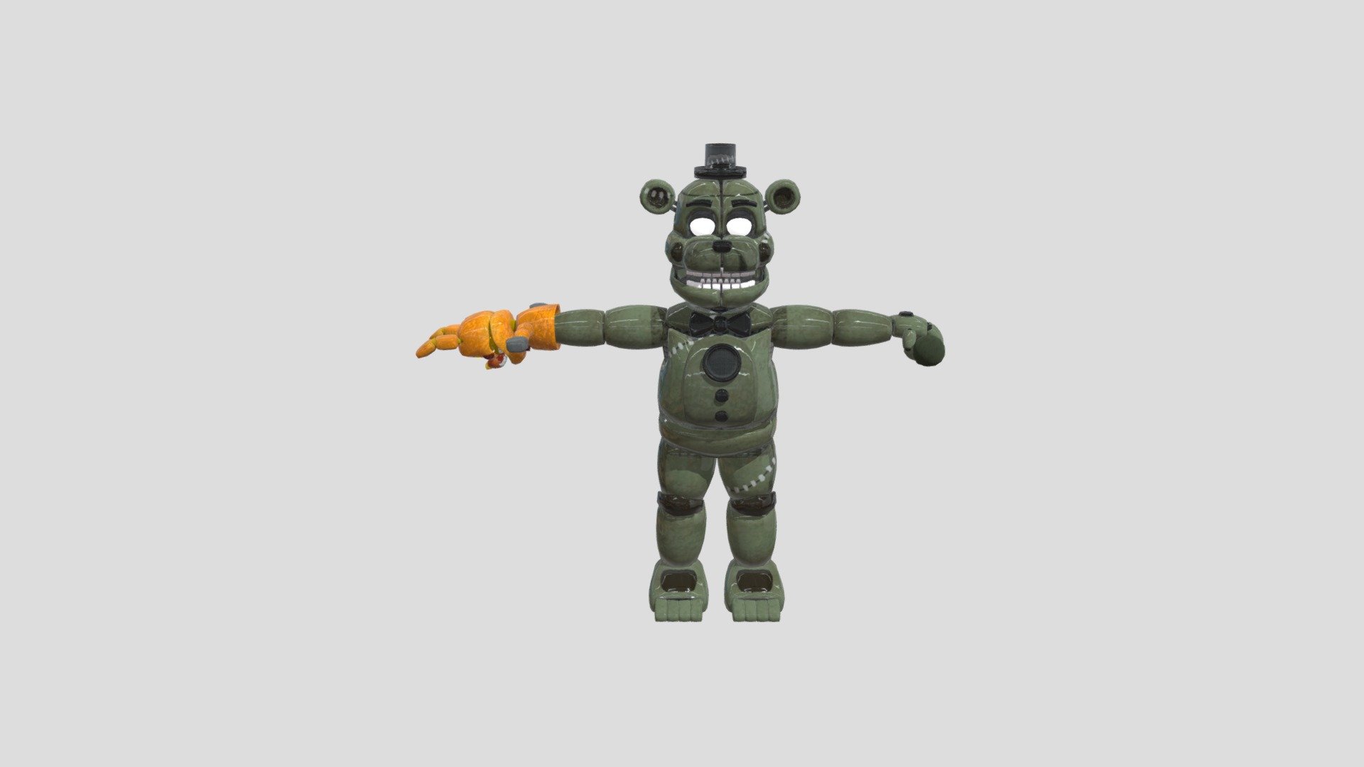 Funtime_Dreadbear - Download Free 3D model by Forsaken AR Official ...