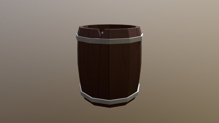 Barrel 3D Model