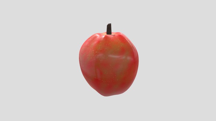 Decent apple 3D Model