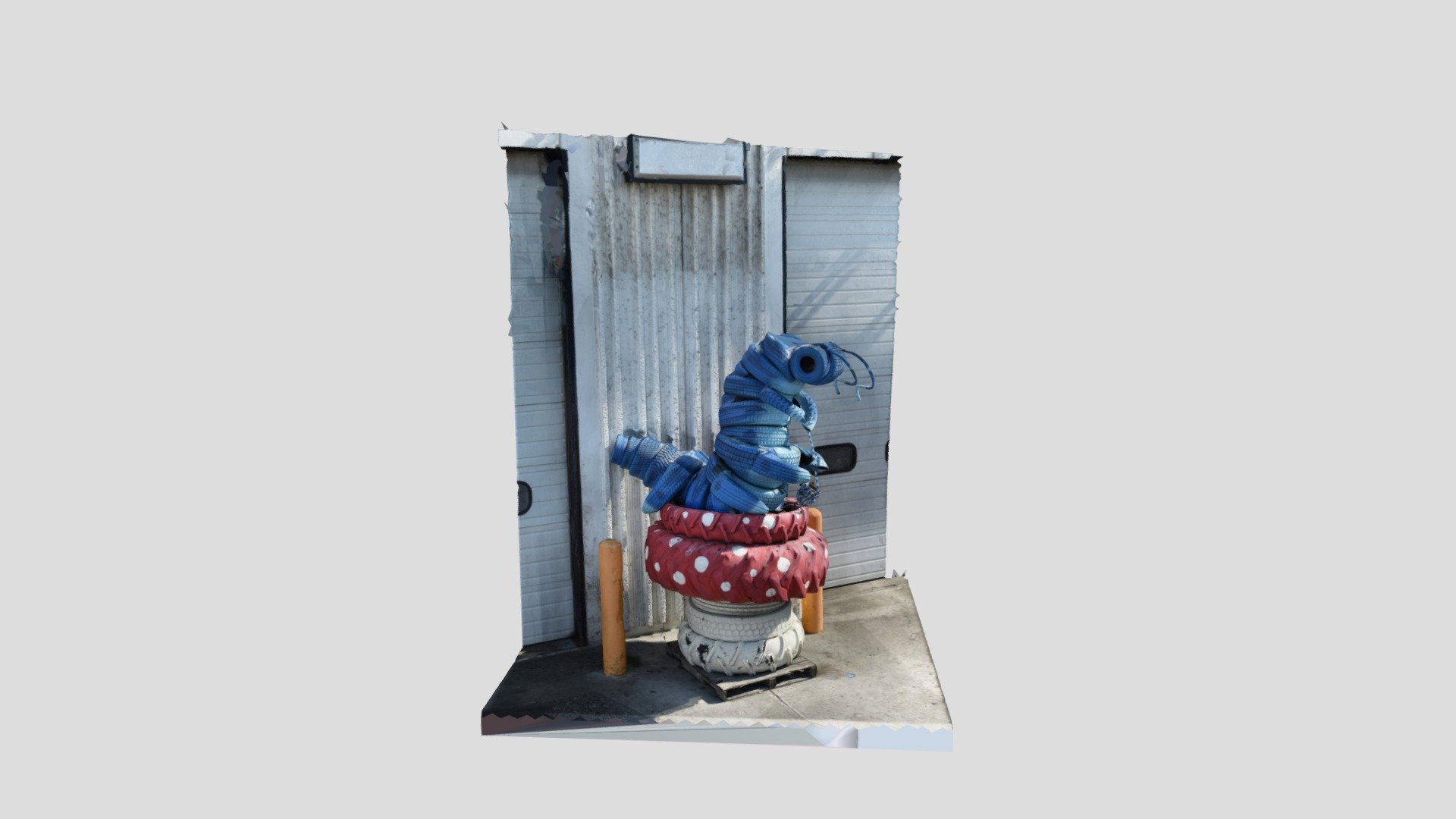 Tire Caterpillar — Sketchfab embed 3D viewer