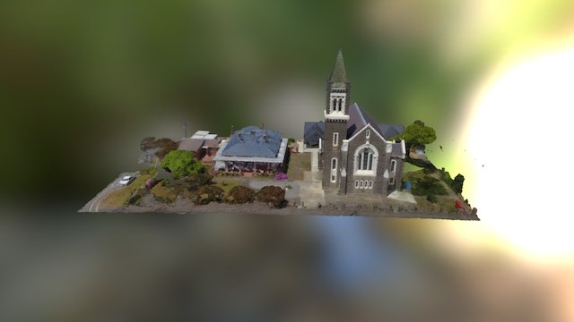 St. Mary's Catholic Church, Ararat 3D Model