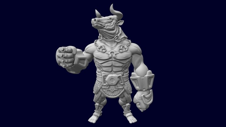 The Fighter 3D Model