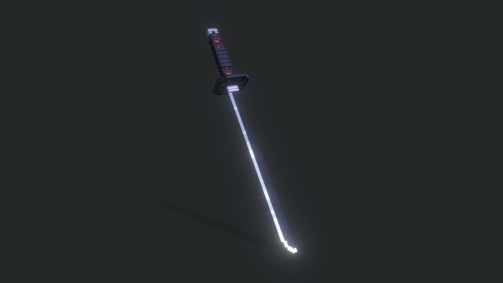 Tanjiro's katana | Demon Slayer 3D Model