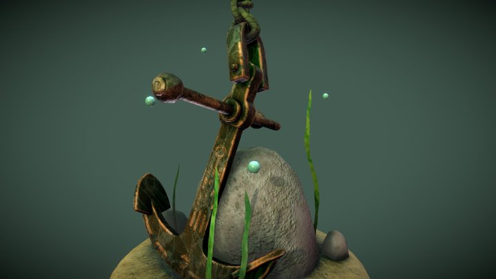 Sunken Anchor – Modello 3D gratuito STL
