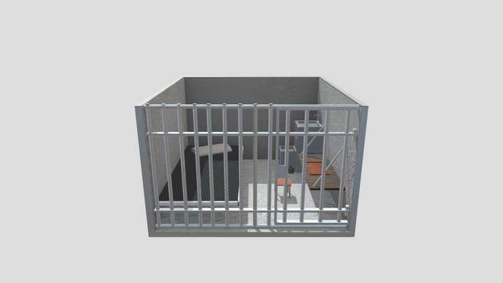 Jail Cell 3D Model