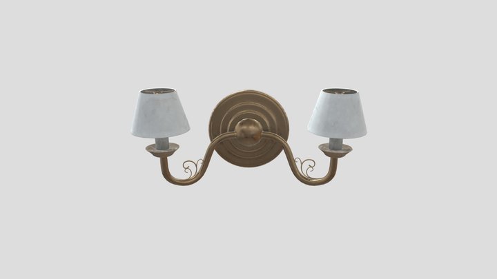 Classic Wall Lamp 3D Model