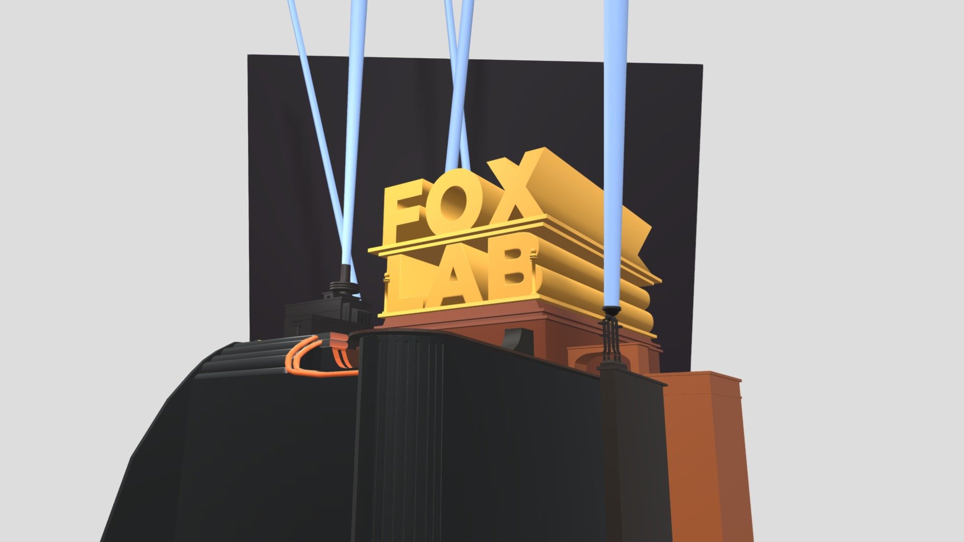 Fox Lab 1994 (Extended Version) Logo Remake V2 - Download Free 3D model ...