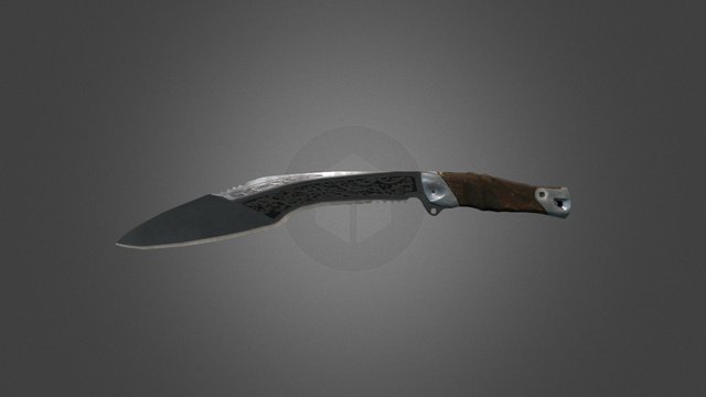 FarCry 4 Inspired Khukuri 3D Model