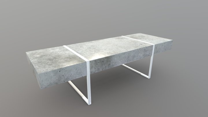 Modern Coffee Table - Asset 3D Model