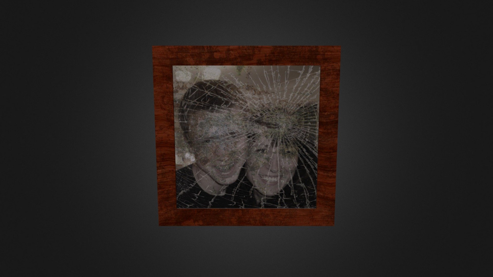 Broken picture frame 3D model by tomjacko95 [d429837] Sketchfab