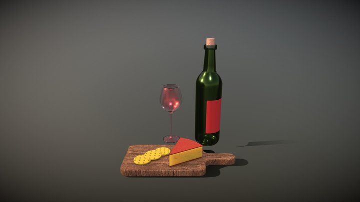 picnic scene 3D Model