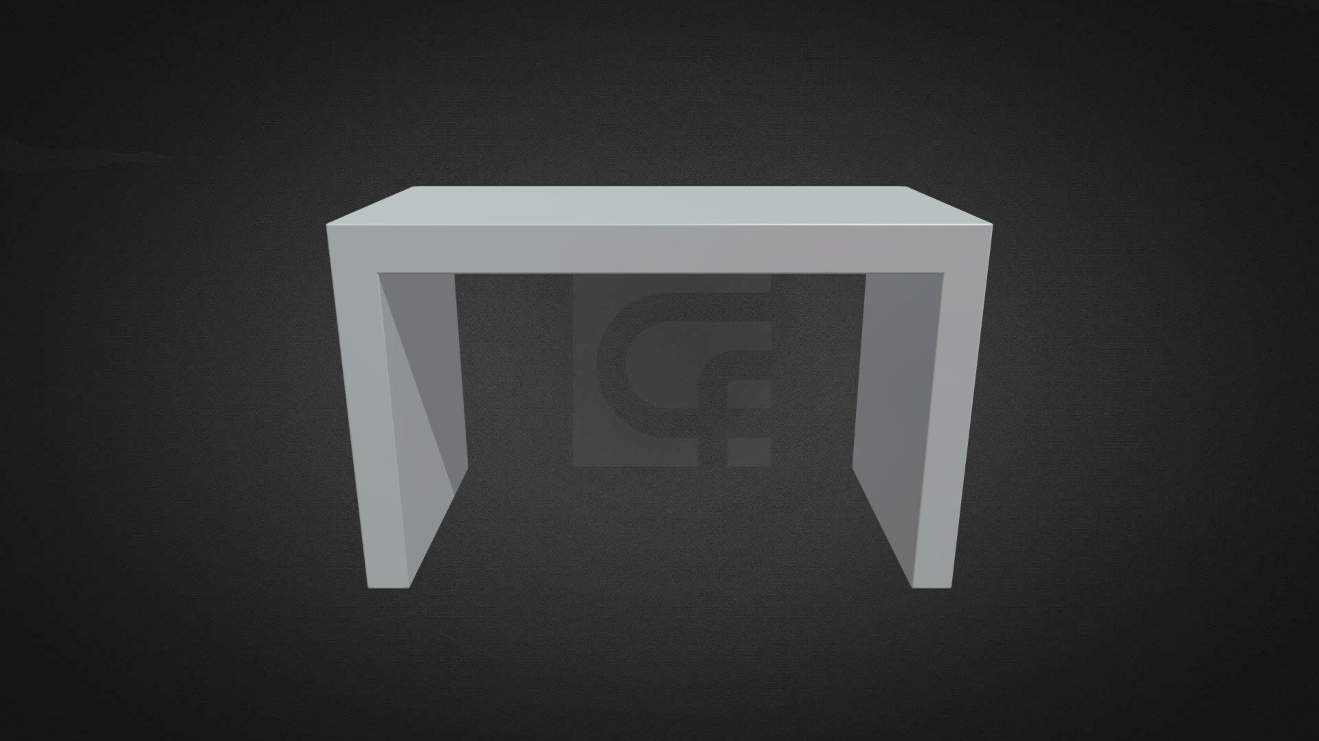Levante Dining Height Table Hire — Sketchfab embed 3D viewer