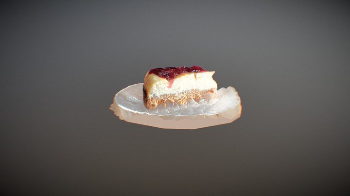Cheesecake 3D Model