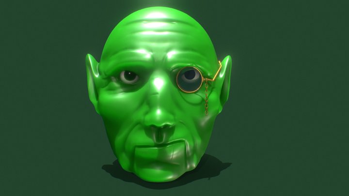Banker Goblin 3D Model
