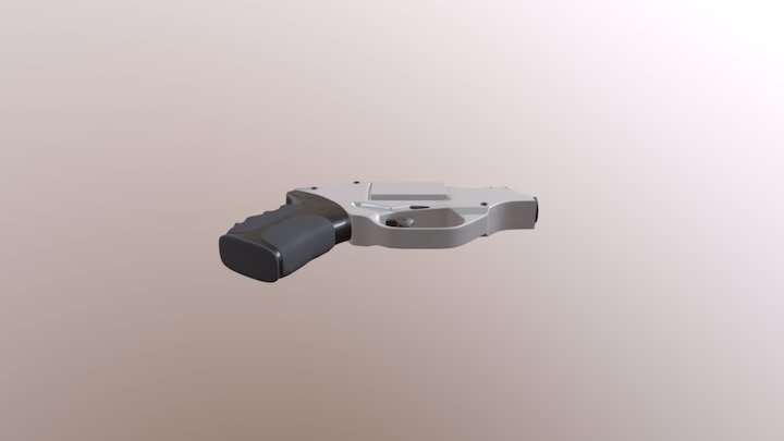Gun P-1 3D Model
