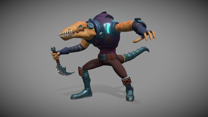 Collab Rat 3D Model