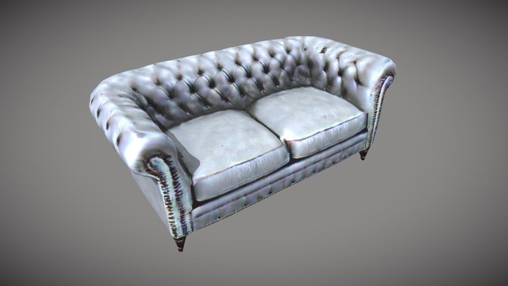 chesterfield_sofa_low 3D Model
