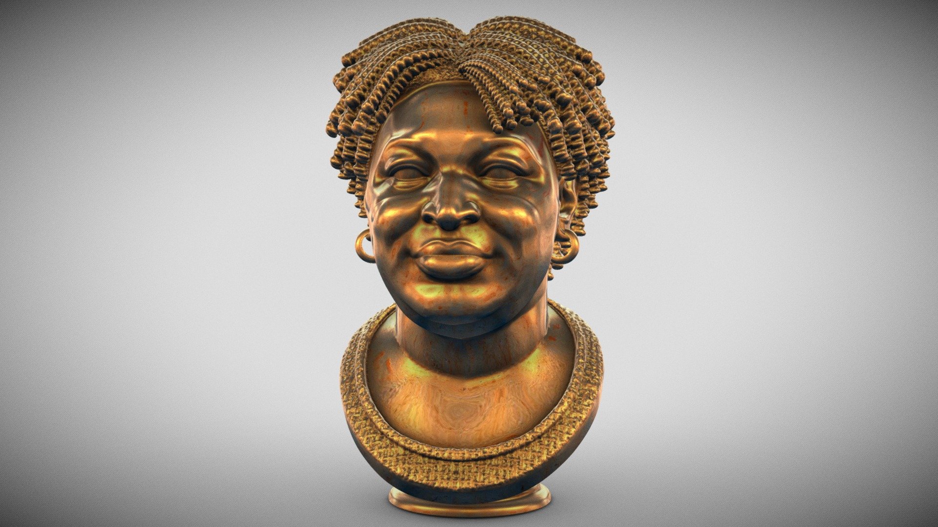 Stacey Abrams — Sketchfab embed 3D viewer
