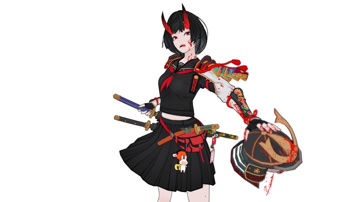 " HAKAI PT.2 " 3D MODELING 3D Model