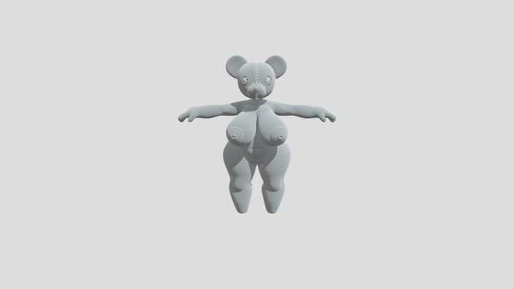 Tiddy_ Bear V1 3D Model