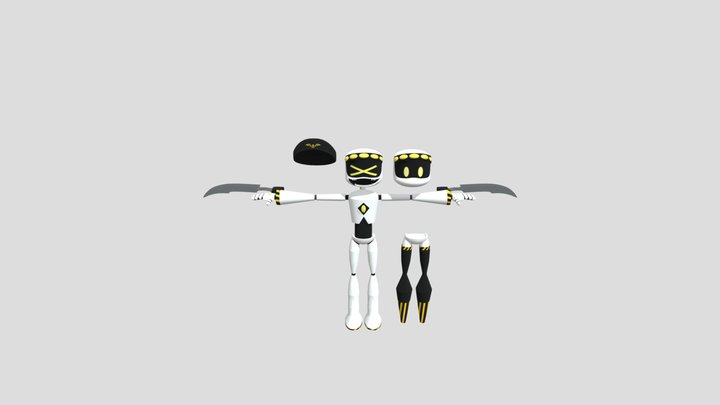 Disassembly_drone_body_base_from_murder_drones 3D Model