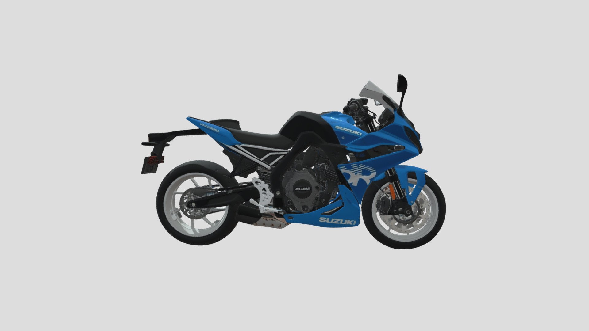 Suzuki Series - GSX-8R - 3D model by supavoxel [d430f2c] - Sketchfab