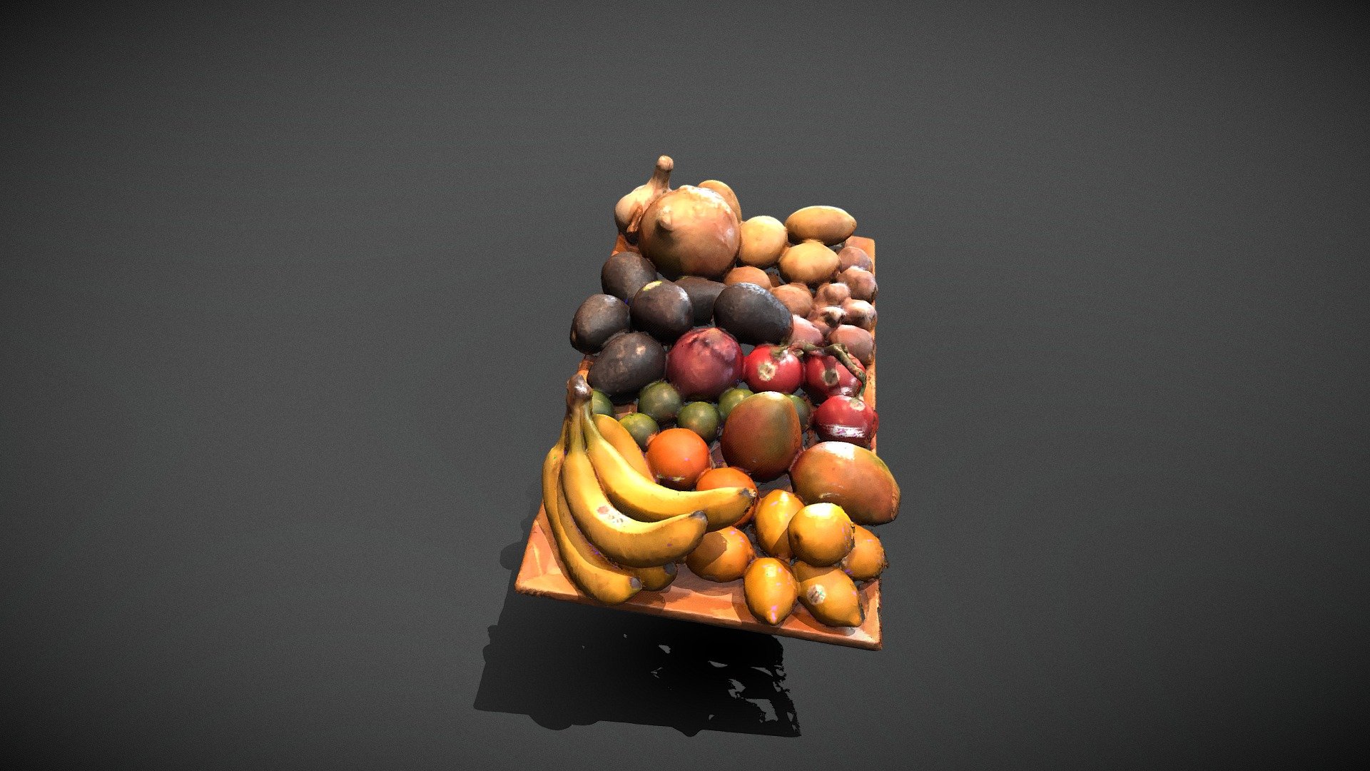 fruit and vegetable bounty