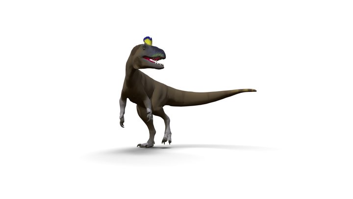 Cryolophosaurus Ellioti – Kostenloses 3D-Modell STL