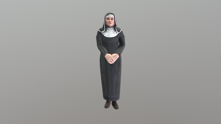 IS8E_ANM_ Nun 3D Model
