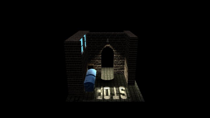 Dark Alley 3D Model