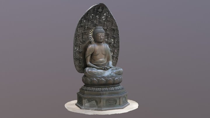 Rosehaugh Buddha 3D Model