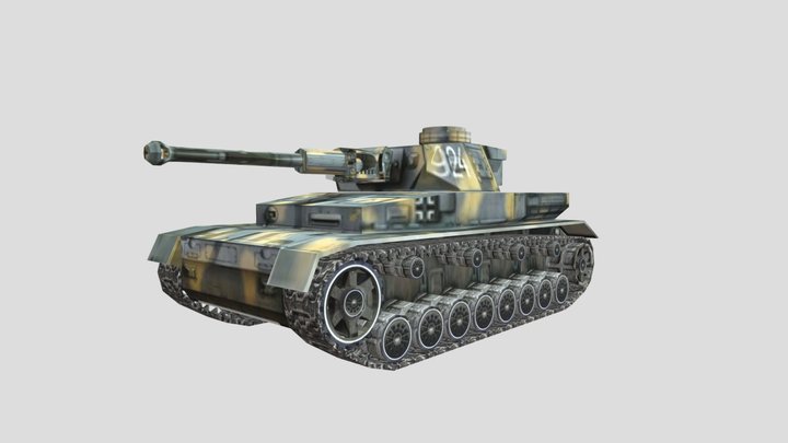 Tank-1 3D Model