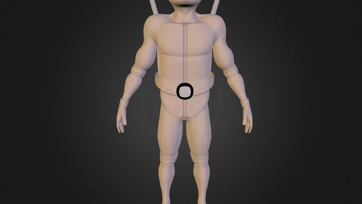 Leonardo Teenage Mutant Ninja Turtle 3D Model