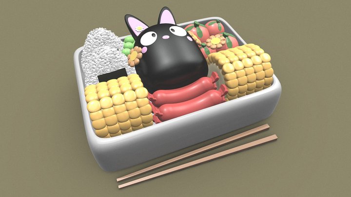 Bento 3D Model