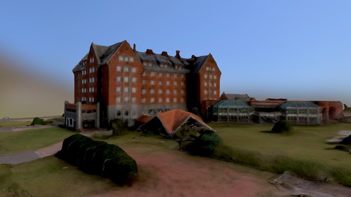 Hotel San Rafael 3D Model