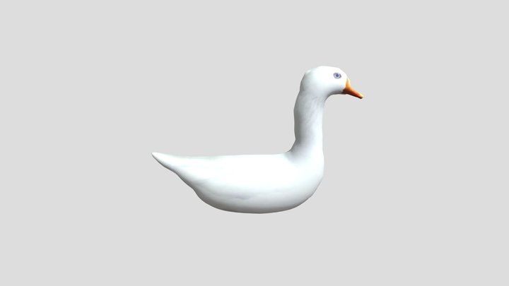 Гусь блоптоп 3D Model