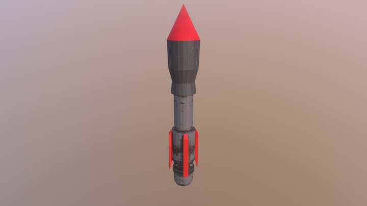 Missile 3D Model