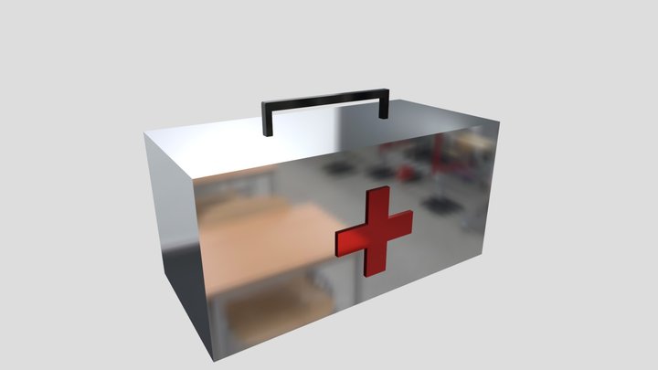 First Aid Kid 3D Model