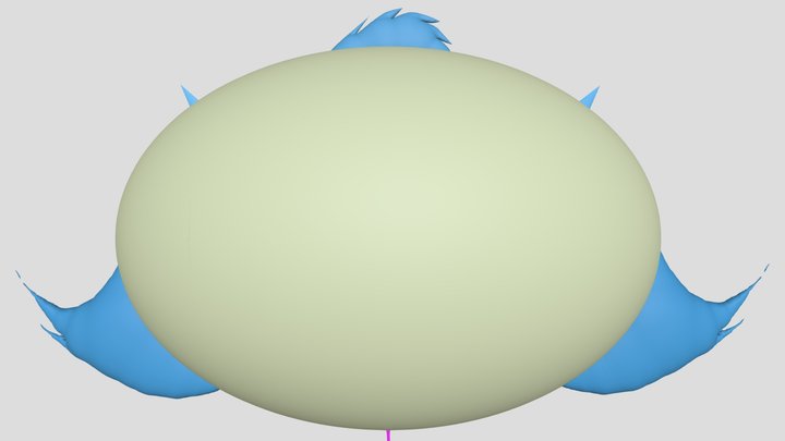Butterbean 3D Model
