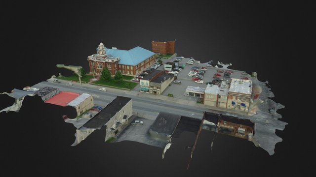 Downtown Shepherdsville 3D Model