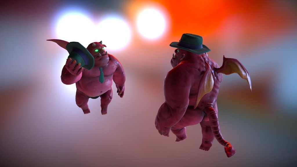 Demon workers - 3D model by Victor Estivador (@VictorEstivador ...