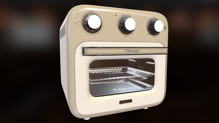 Air Fryer vintage – Gratis 3D-model STL