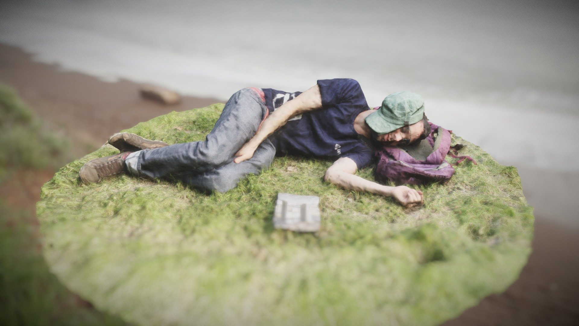 photorealistic human model
