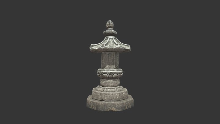 창원 봉림사지 진경대사탑(昌原 鳳林寺址 眞鏡大師塔) 3D Model