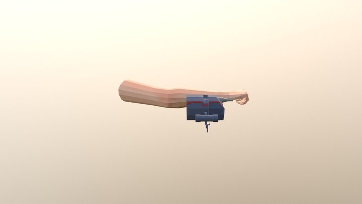 Arm Cannon 3D Model