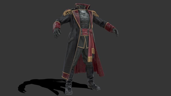 Vaporman the Tsar Body (Vaporbreath) 3D Model