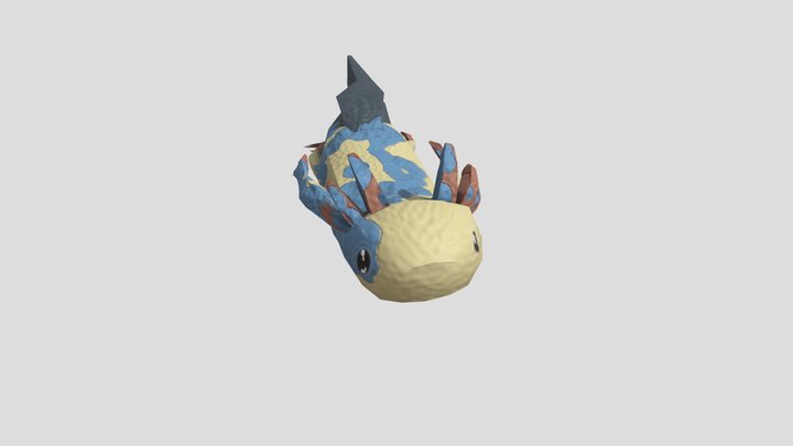 Axolotl 3D Model